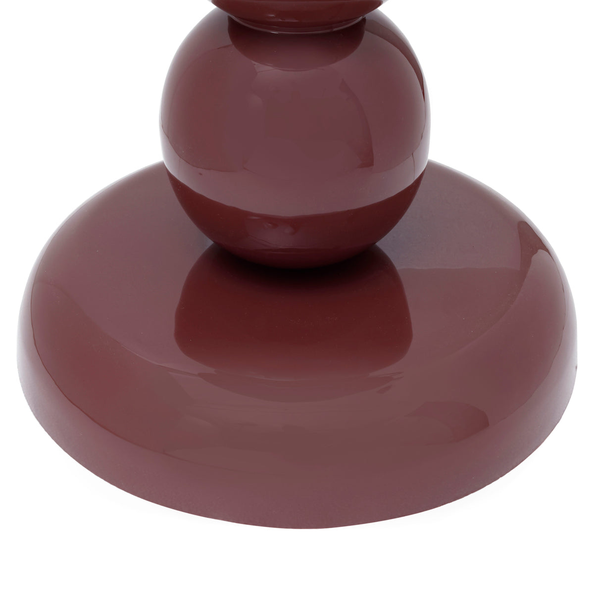 Table d'appoint Reid burgundy