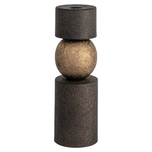 Porte-bougie Hasley brass antique small