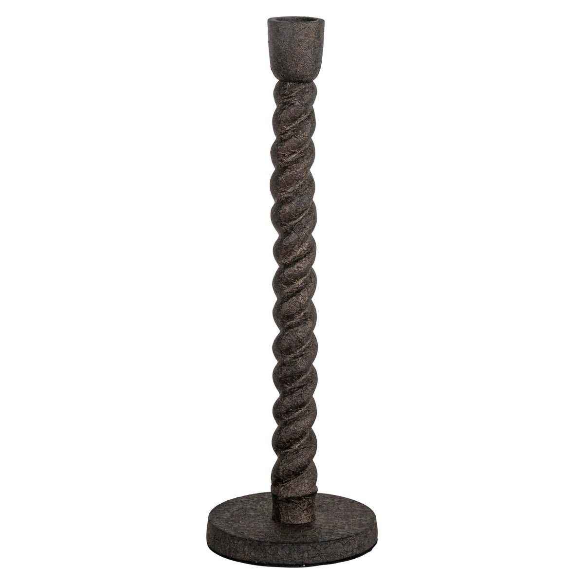 Porte-bougie Milena brass antique small