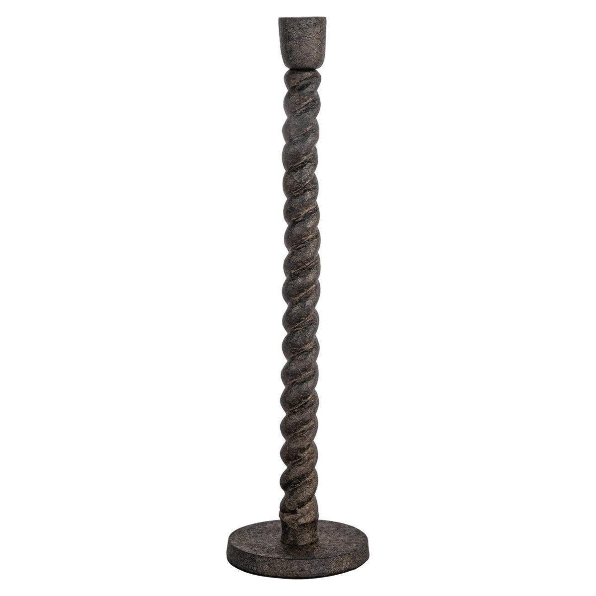 Porte-bougie Milena brass antique large