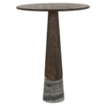 Table de bar Harper Smoked charchoal