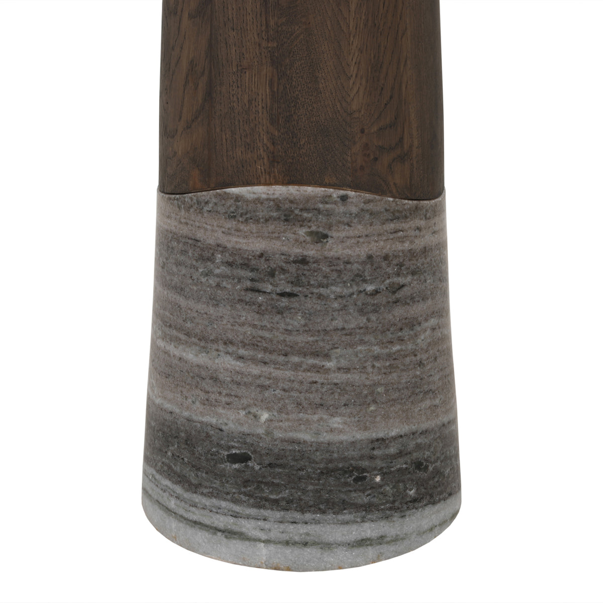 Table de bar Harper Smoked charchoal