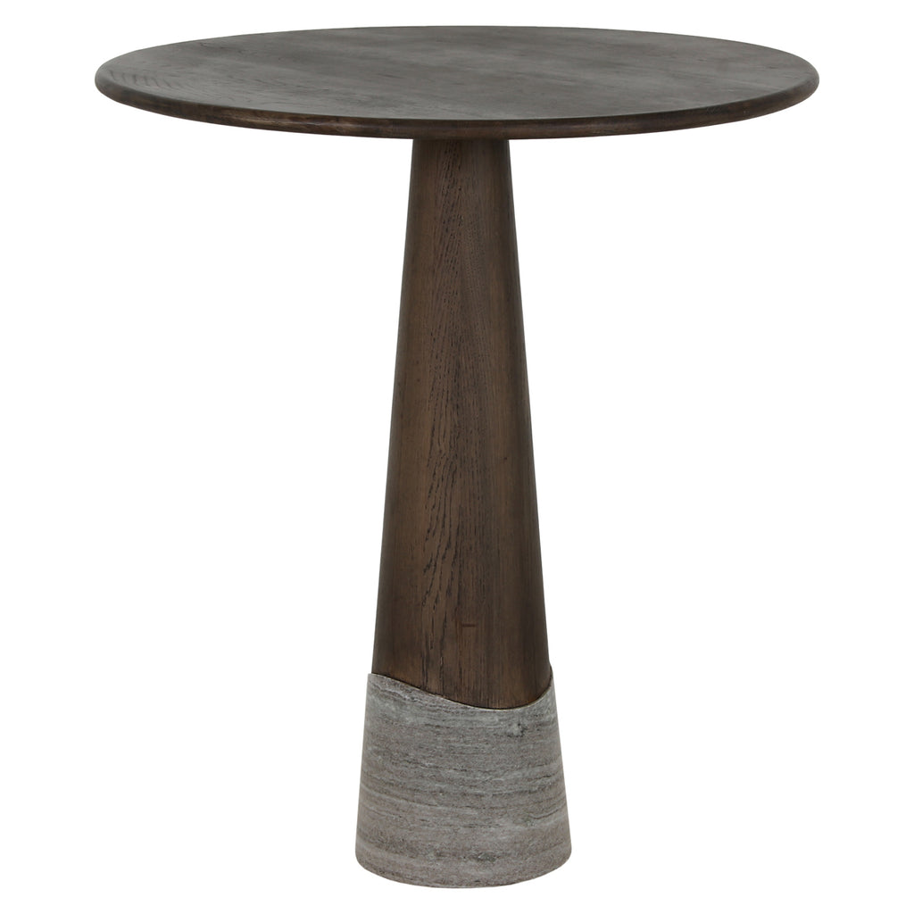 Table de comptoir Harper Smoked charchoal