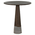 Table de comptoir Harper Smoked charchoal