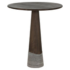 Table de comptoir Harper Smoked charchoal