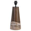 Lampe de table Peyton Smoked charchoal