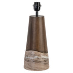Lampe de table Peyton Smoked charchoal