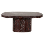 Table basse Orchid burgundy