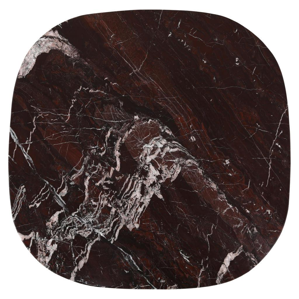 Table basse Orchid burgundy