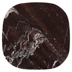 Table basse Orchid burgundy