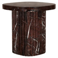 Table d'appoint Orchid burgundy