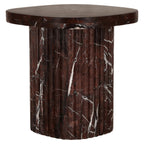 Table d'appoint Orchid burgundy