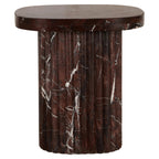 Table d'appoint Orchid burgundy