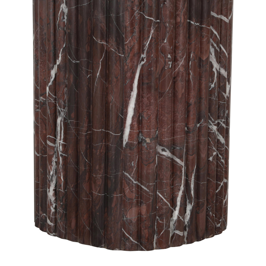 Table d'appoint Orchid burgundy