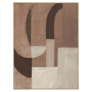 Art mural Tatu right brown