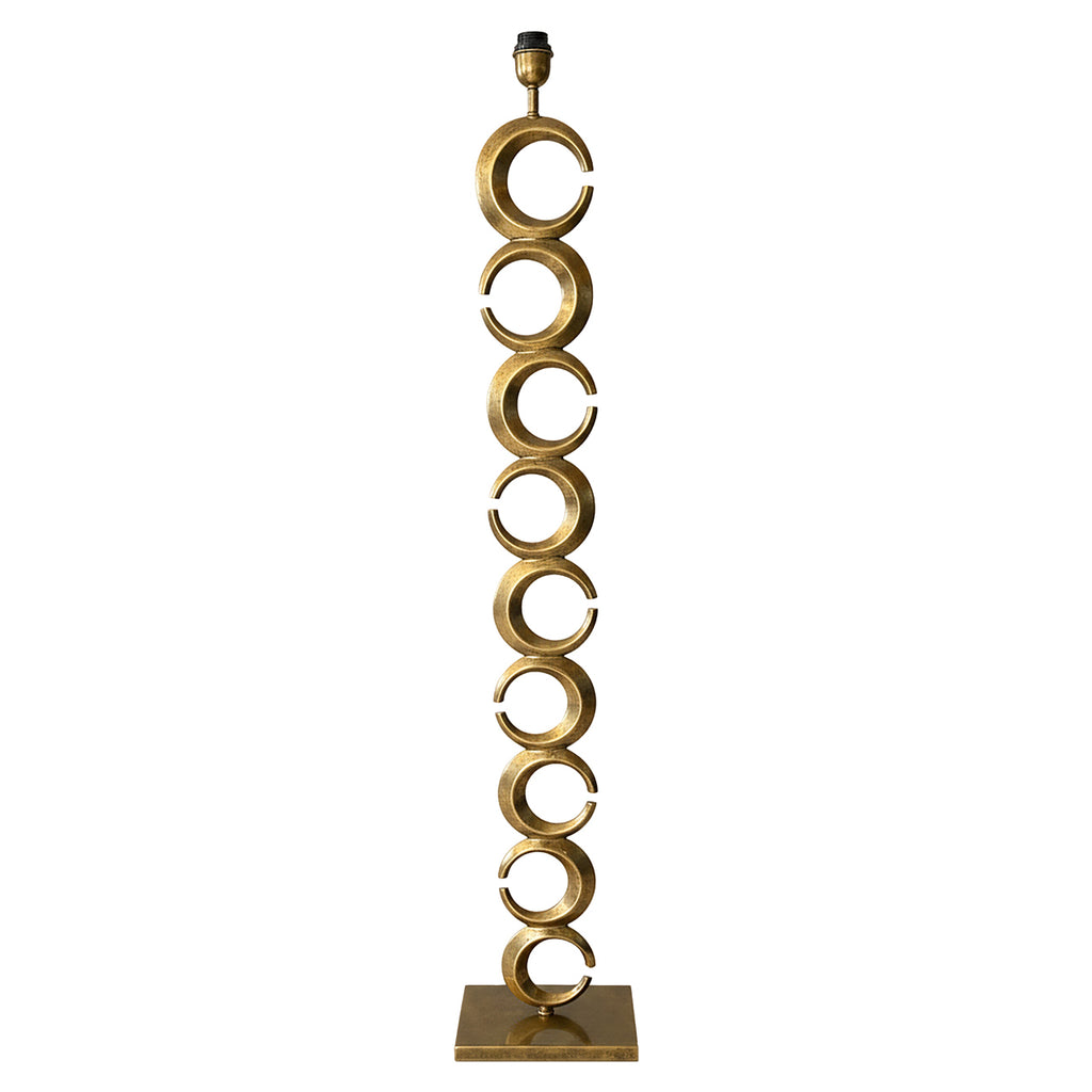 Lampe sur pied Amina brass antique