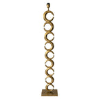 Lampe sur pied Amina brass antique