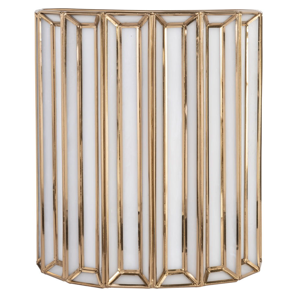 Applique murale Lumine brass antique