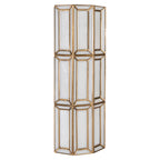 Applique murale Opal brass antique