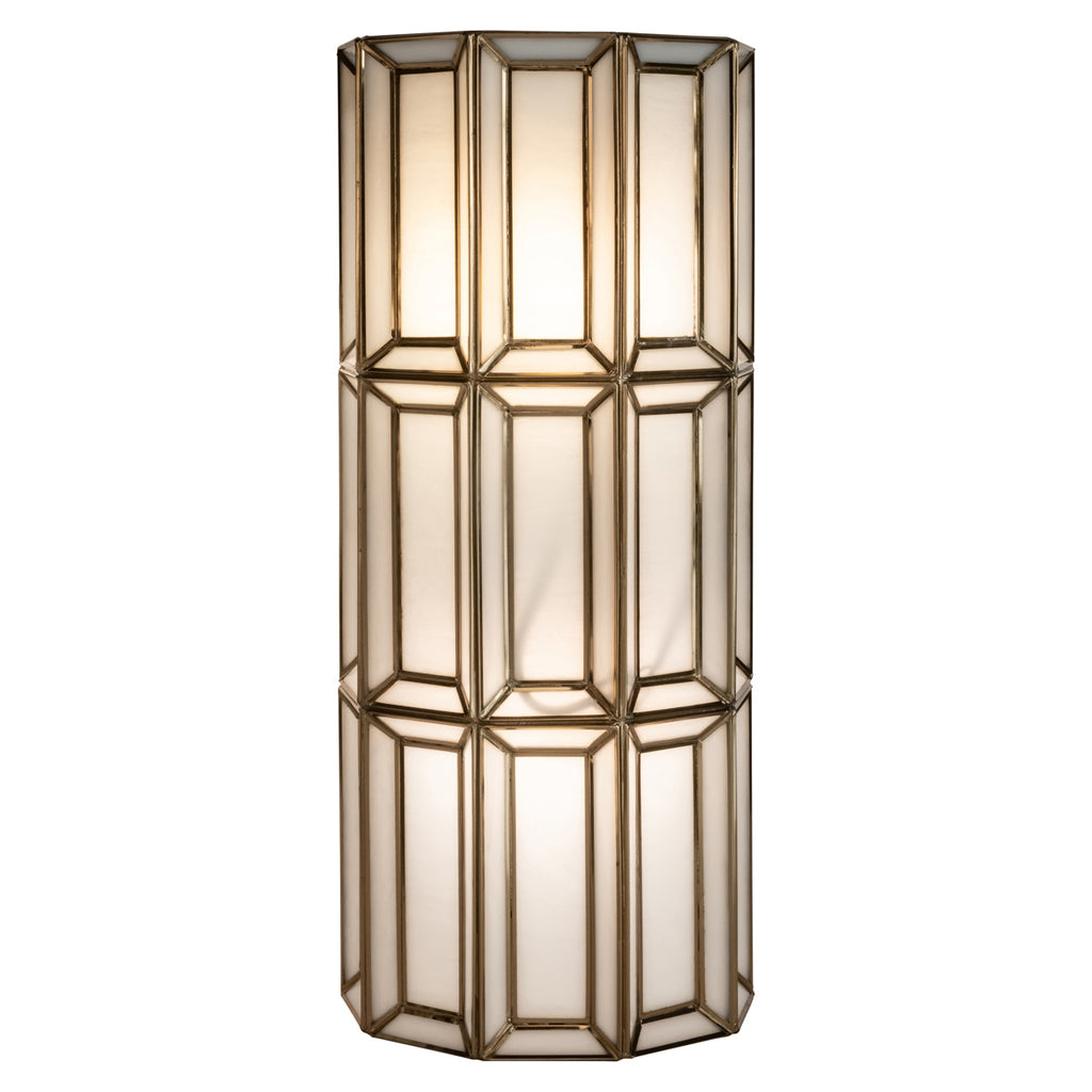 Applique murale Opal brass antique