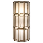 Applique murale Opal brass antique