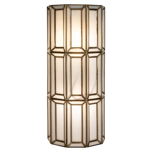 Applique murale Opal brass antique
