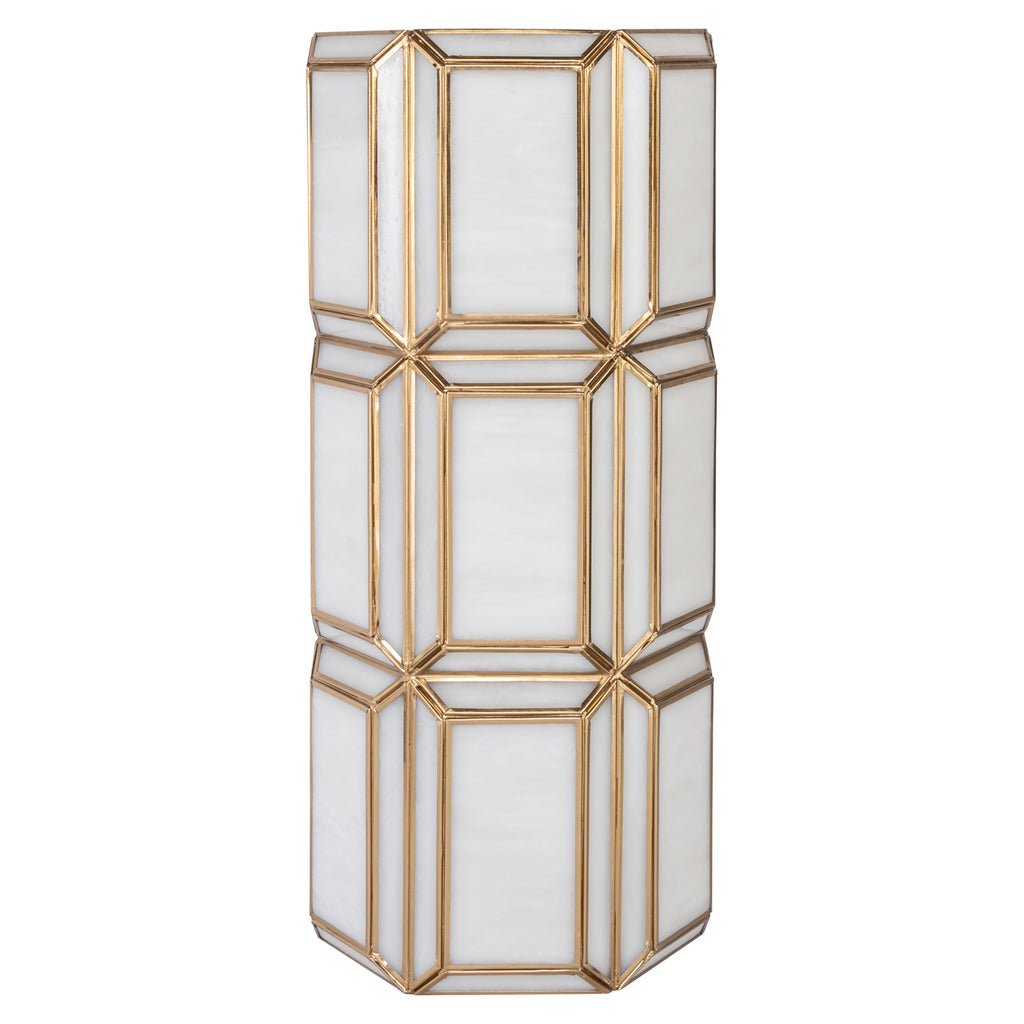 Lampe ouragan Emilia brass antique large