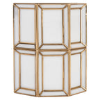 Applique murale Amara brass antique