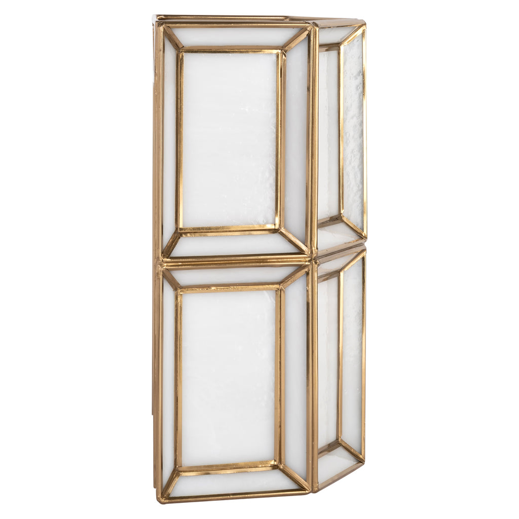 Applique murale Amara brass antique