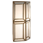 Applique murale Amara brass antique