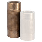 Porte-bougie Sky brushed gold large