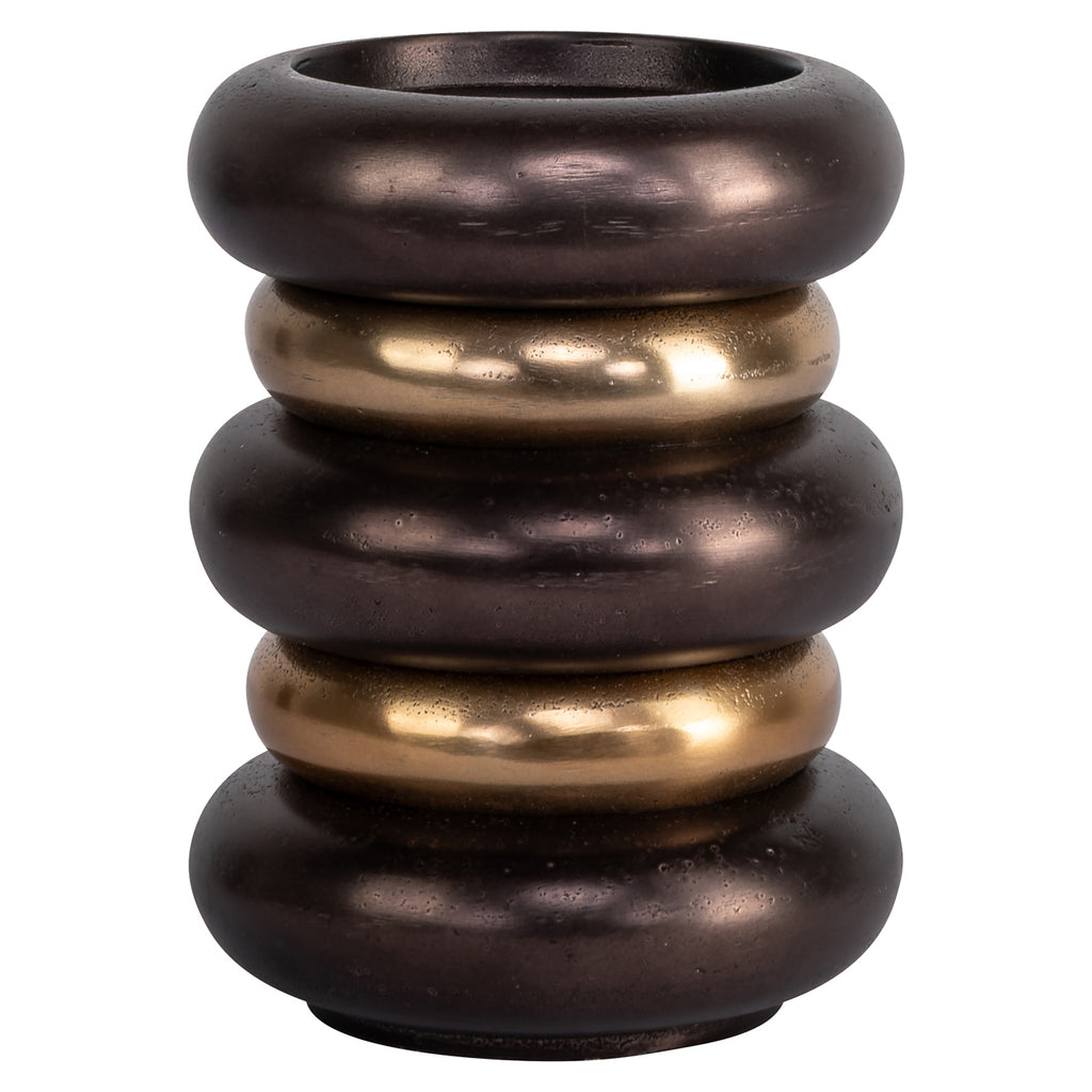 Porte-bougie Eve bronze small