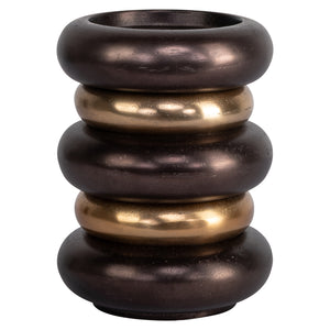 Porte-bougie Eve bronze small