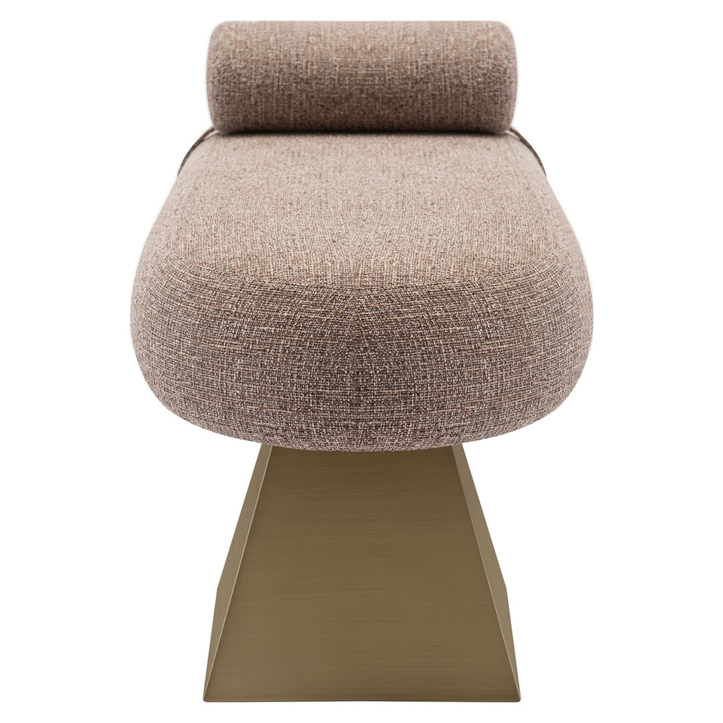Banc Alexander Jones brown tweed fire retardant (Geneva)