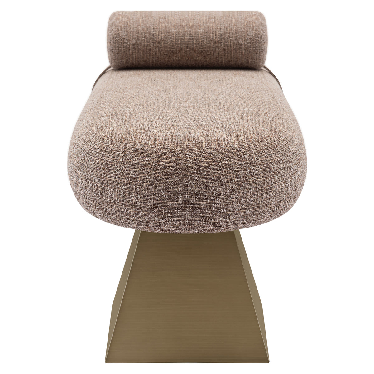 Banc Alexander Jones brown tweed fire retardant (Geneva)