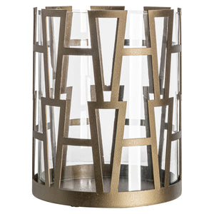 Lampe ouragan Shandy brass antique small