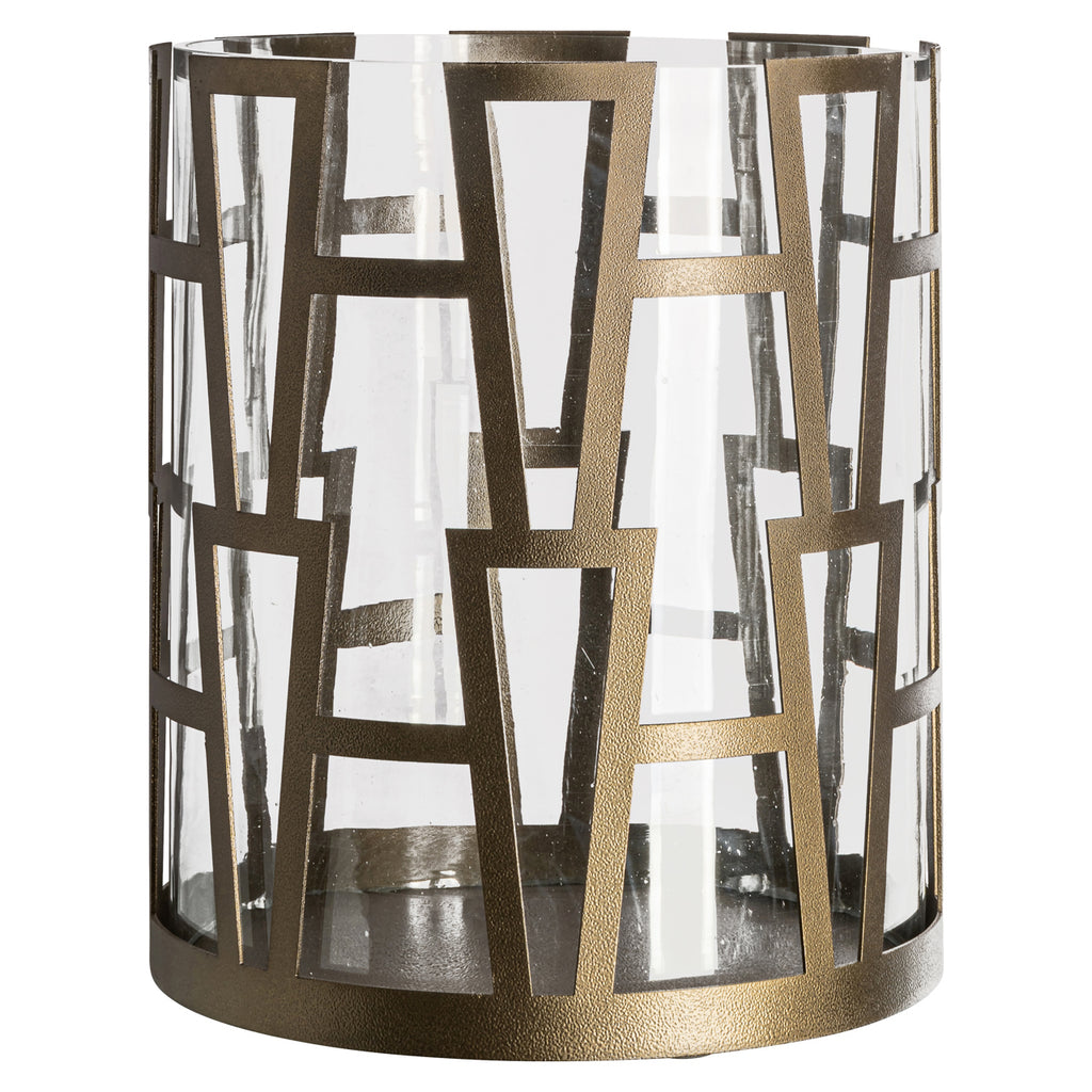 Lampe ouragan Shandy brass antique big