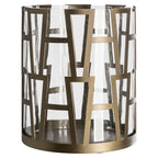 Lampe ouragan Shandy brass antique big