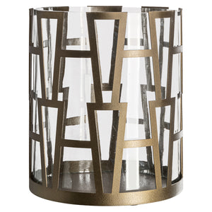 Lampe ouragan Shandy brass antique big
