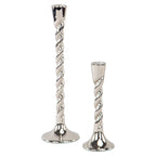 Porte-bougie Crillon silver small