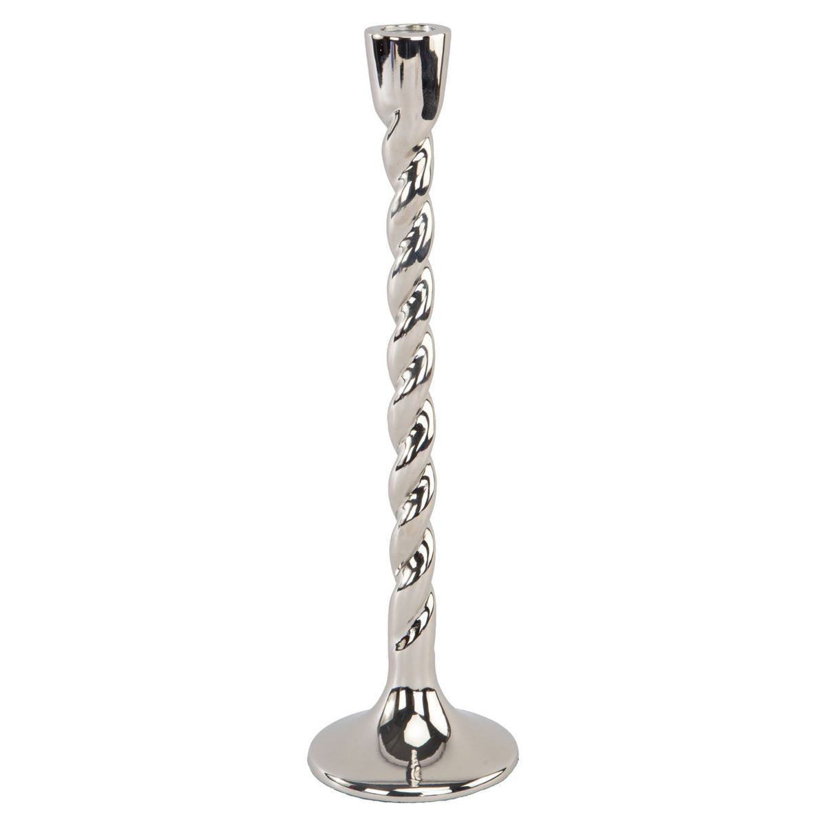 Porte-bougie Crillon silver large
