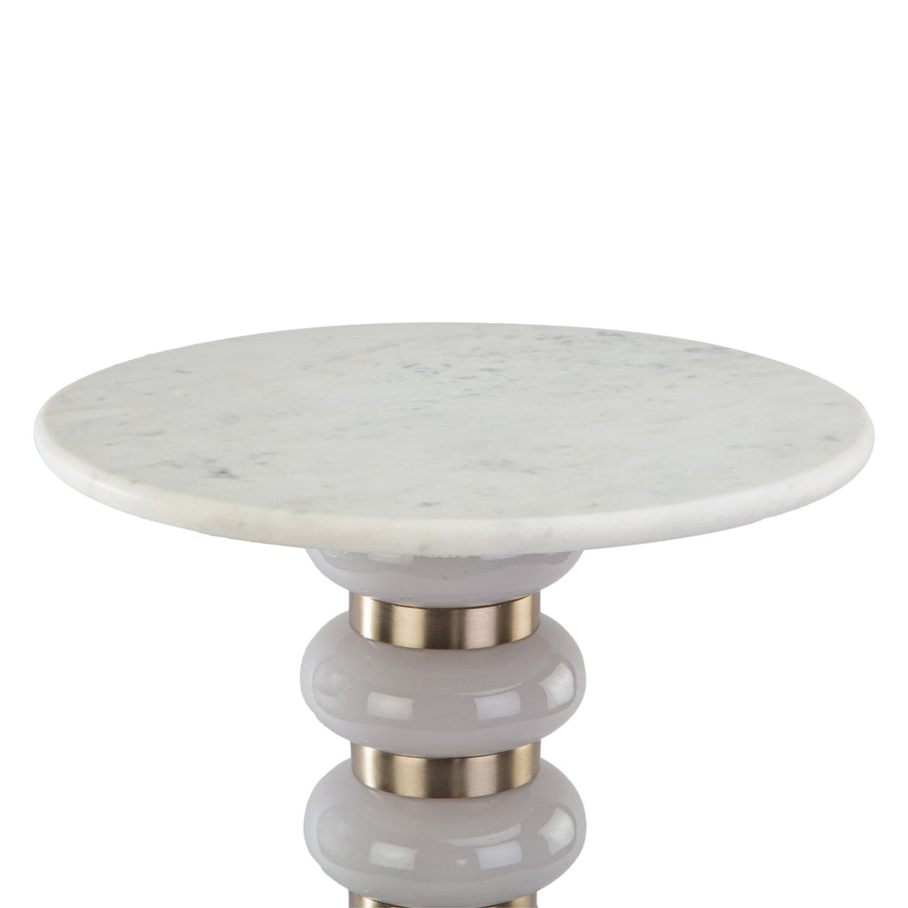 Table d'appoint Villeray white
