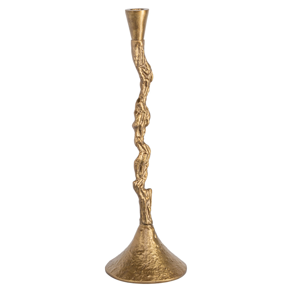Porte-bougie Mona brass antique