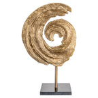 Objet décoratif Swirl brass antique large