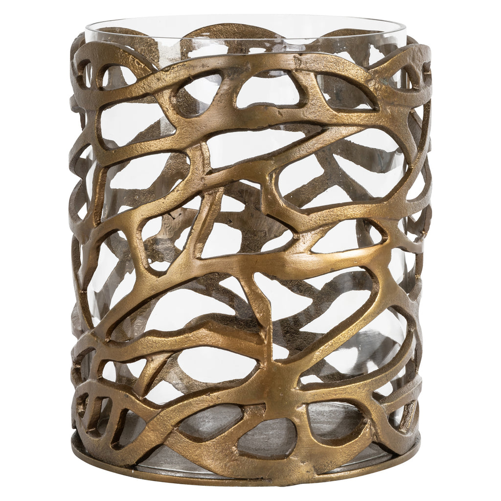 Lampe ouragan Mase brass antique