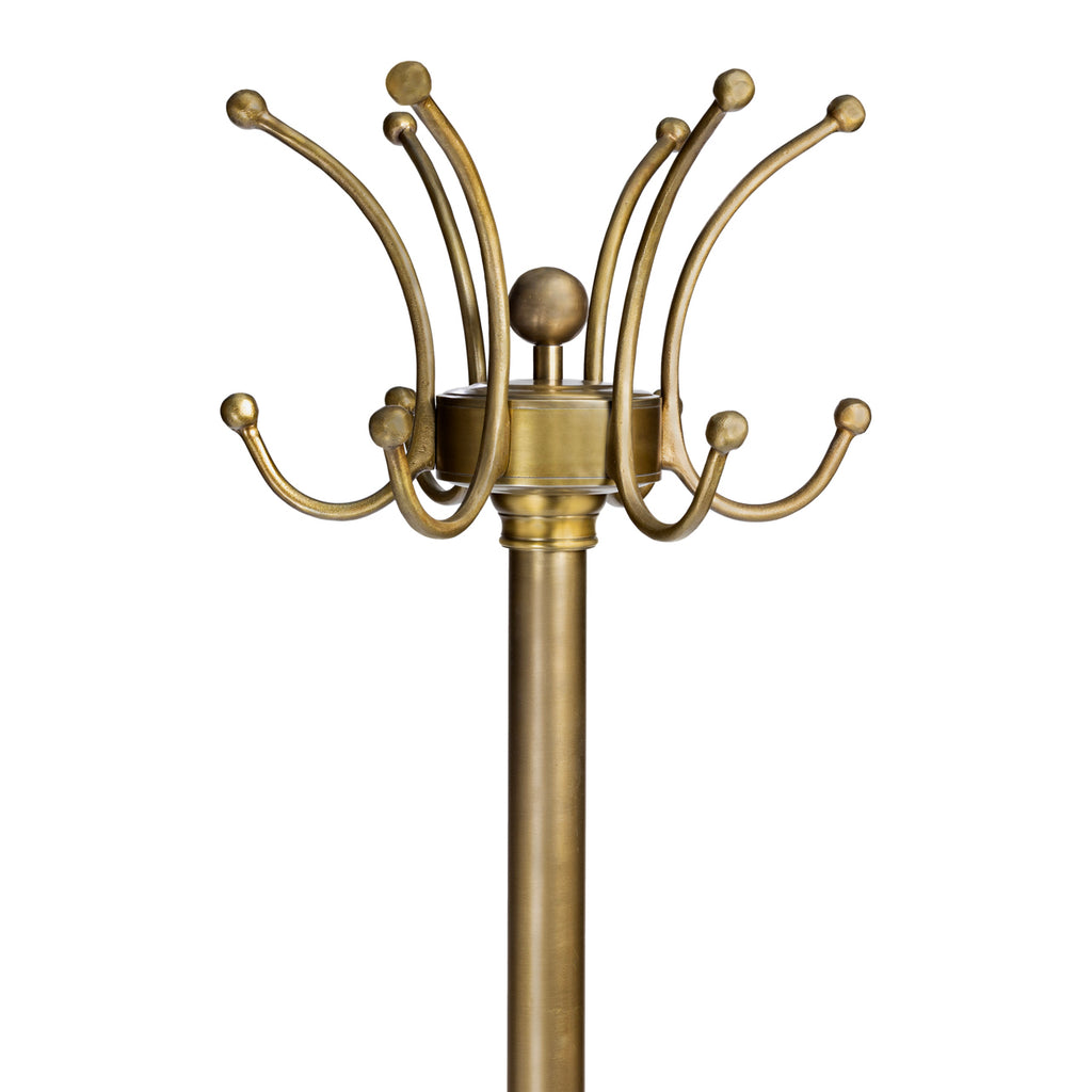 Porte-manteau Darwy brass antique