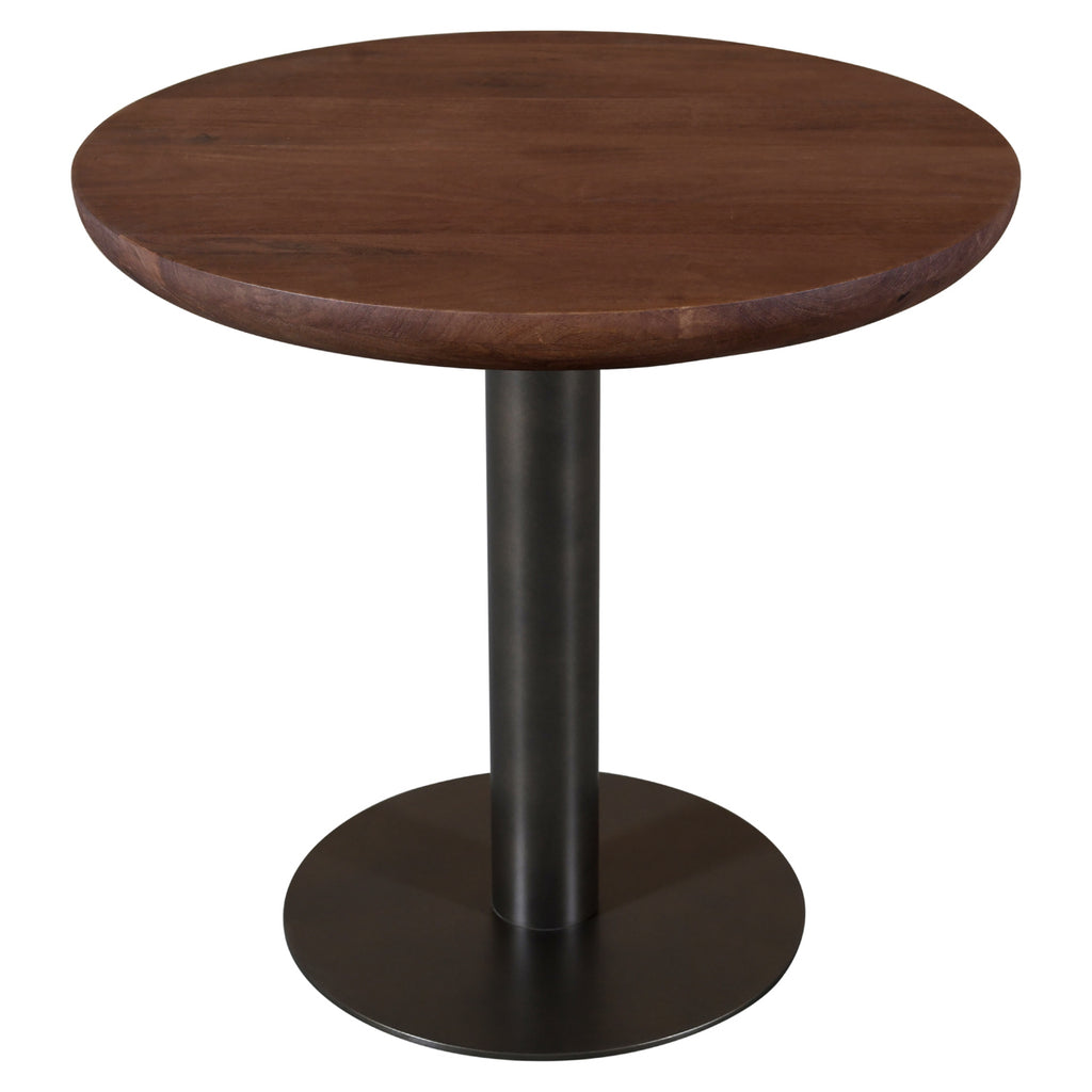 Table bistro Baldwin spicebrown 80Ø