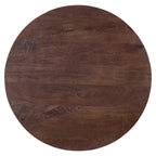 Table bistro Baldwin spicebrown 80Ø