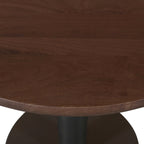 Table bistro Baldwin spicebrown 80Ø