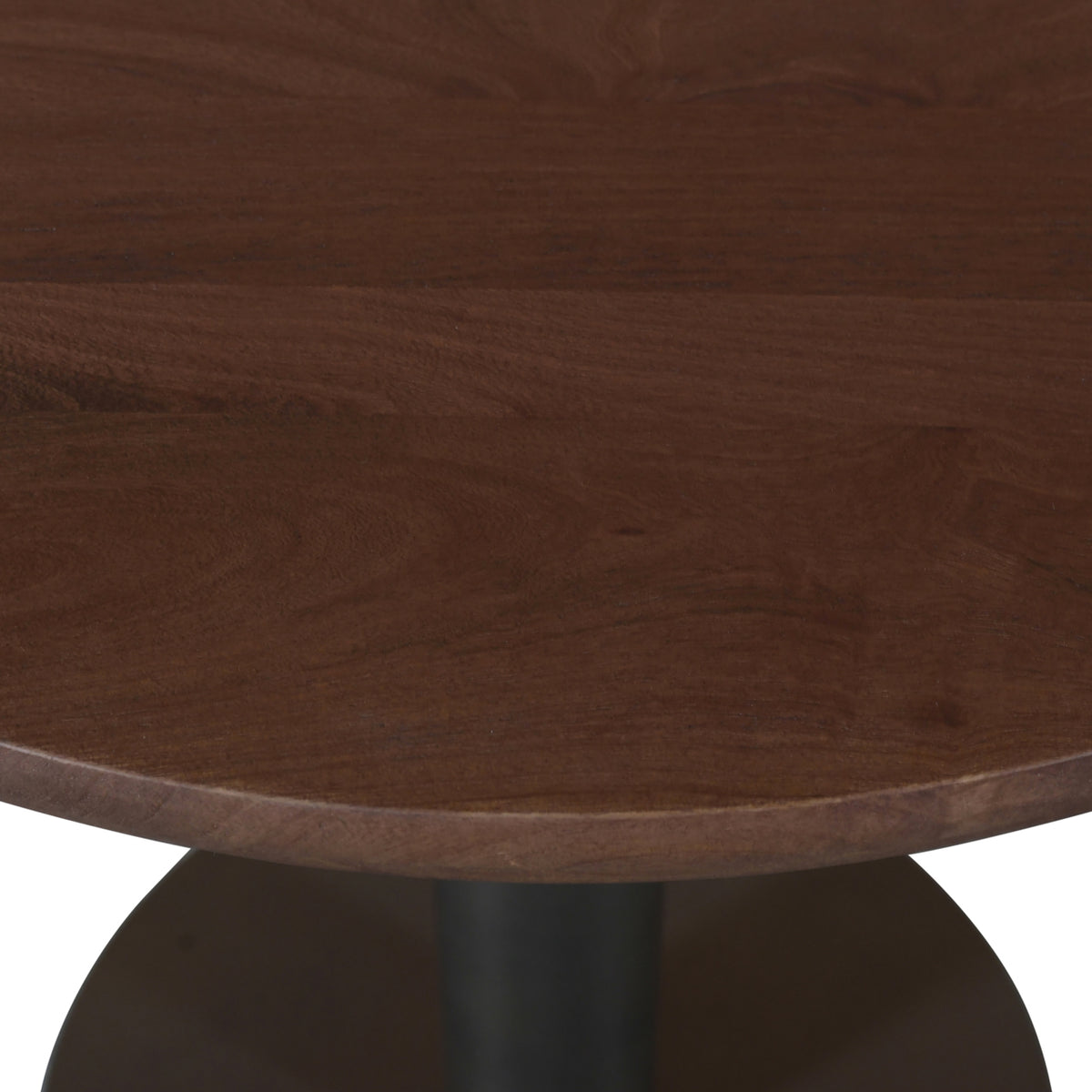 Table bistro Baldwin spicebrown 80Ø